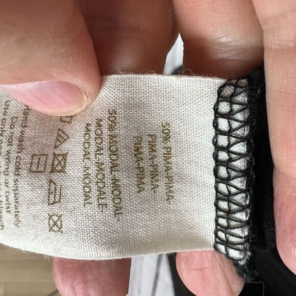 Free People We The Free Women's Black Knit Tunic Dress Size M - Picture 8 of 8